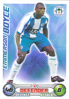Emmerson Boyce Wigan Athletic 2008/09 Topps Match Attax #346